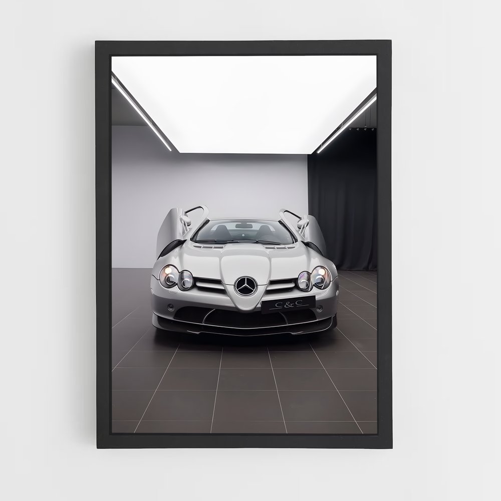 Poster SLR Élévation – affiche Mercedes (vue 2)